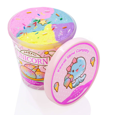 Unicorn Scented Ice Cream Pint Slime