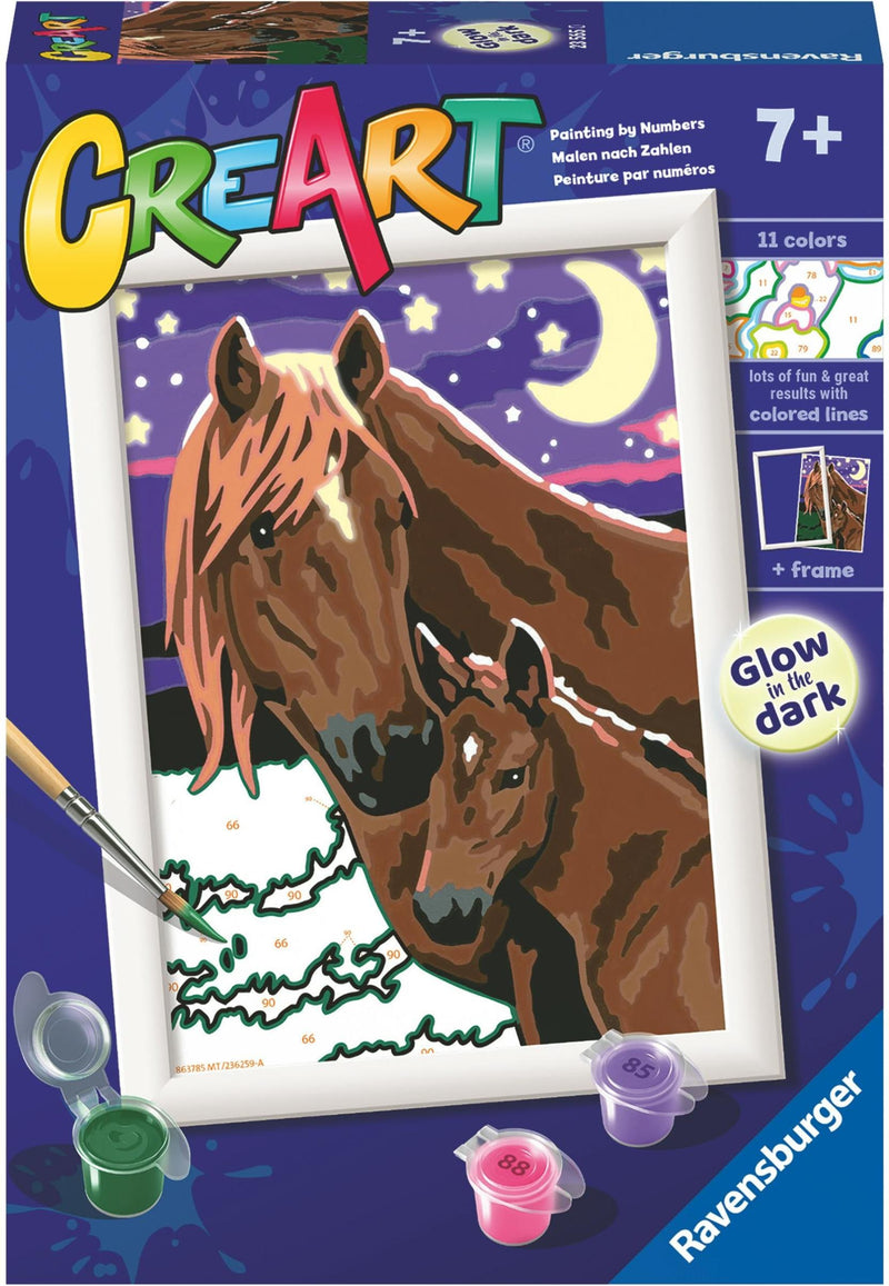 Creart Horses at Midnight