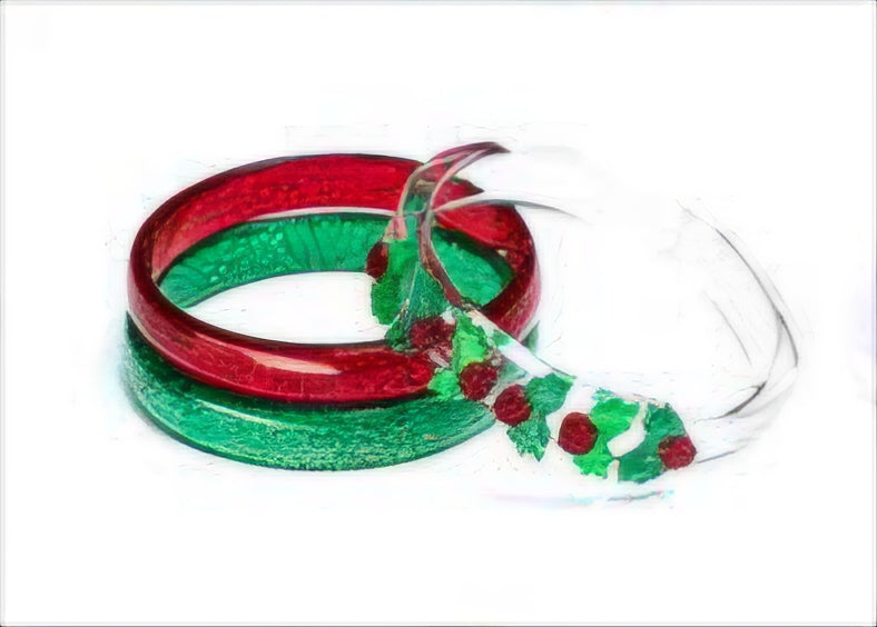 Holiday Bangles, Set of 3