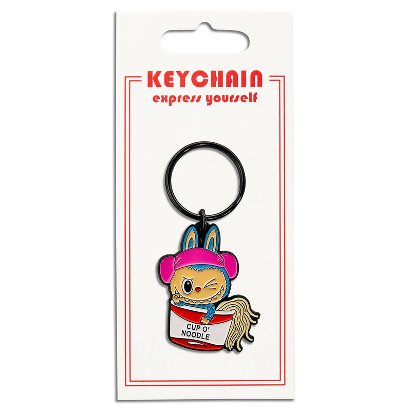 Labubu Ramen Noodle Keychain
