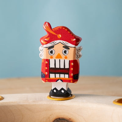 Festive Nutcracker Celebration Ring Ornament