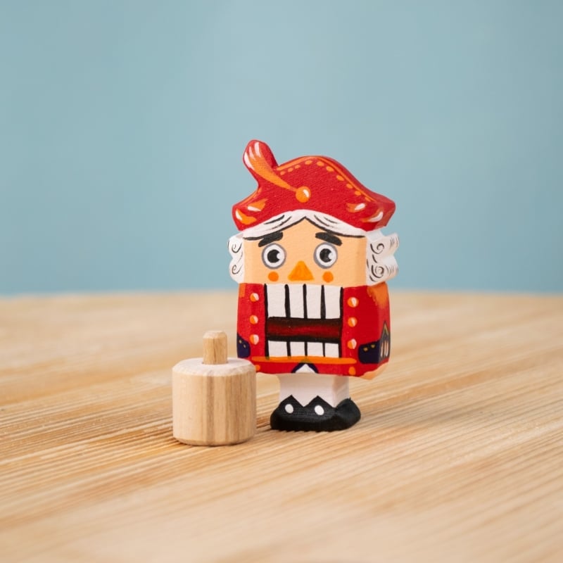 Festive Nutcracker Celebration Ring Ornament