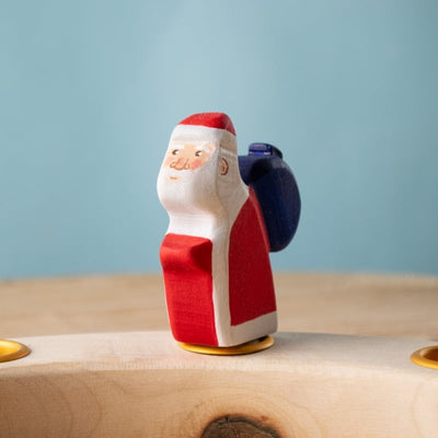 Festive Santa Celebration Ring Ornament