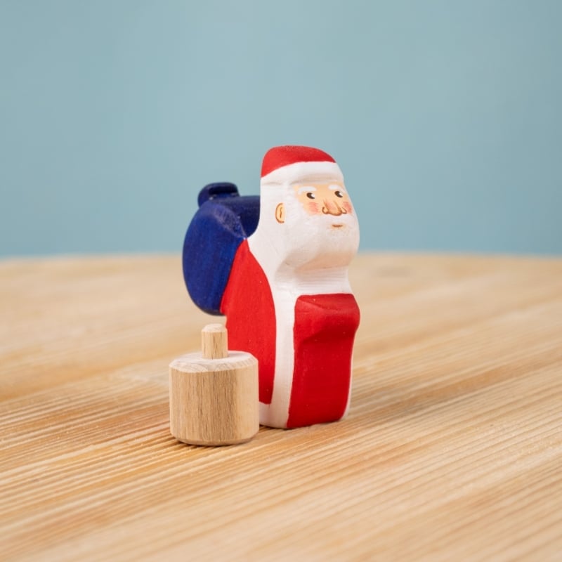 Festive Santa Celebration Ring Ornament