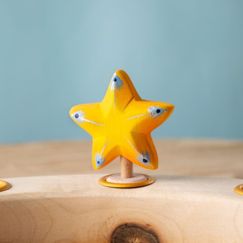 Festive Star Celebration Ring Ornament