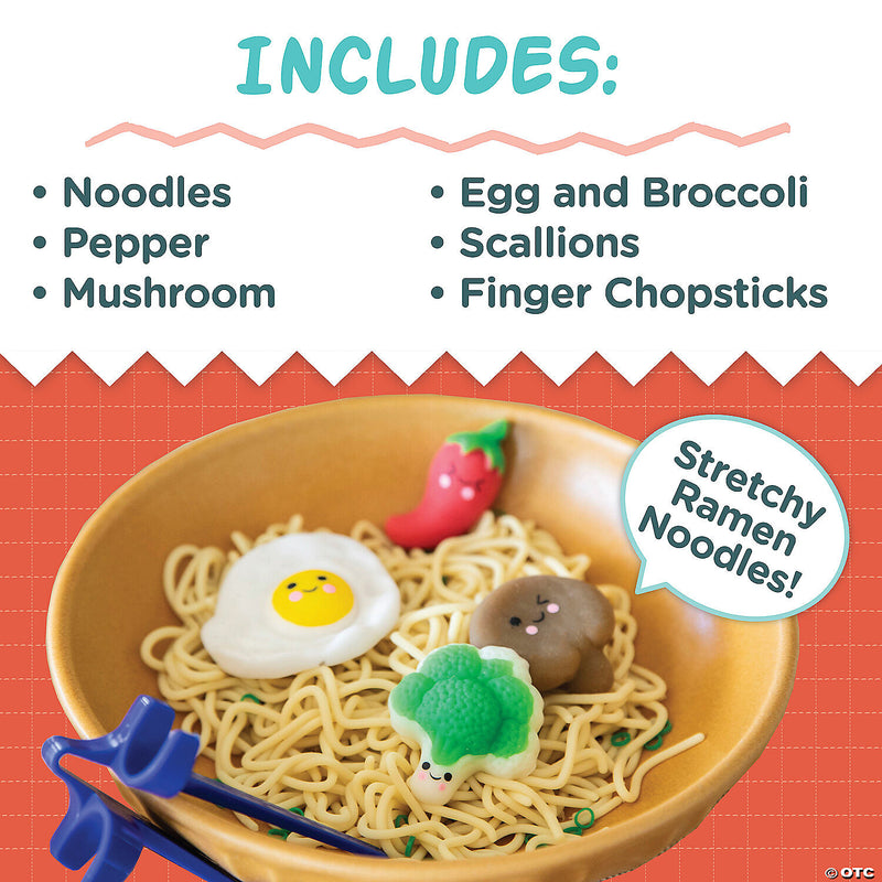Foodie Fidgets Ramen Noodles and Toppings