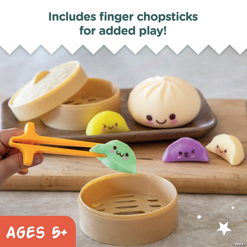 Foodie Fidgets Squishy Bao Bun and Dumplings