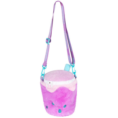 Comfort Food Bubble Tea Fuzzy Crossbody Bag