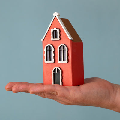 Gdansk House - Red with Pointed Roof