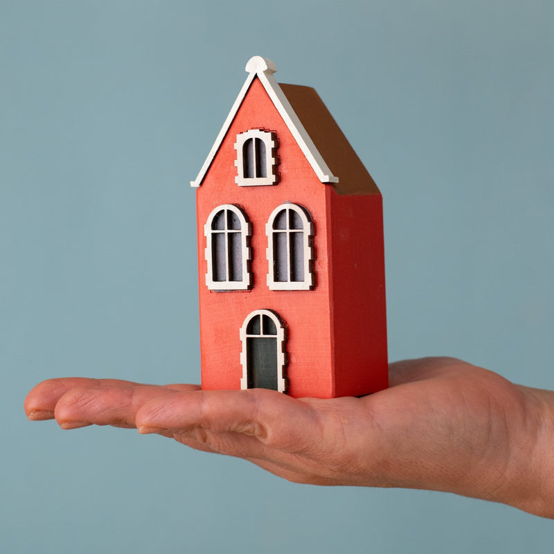 Gdansk House - Red with Pointed Roof