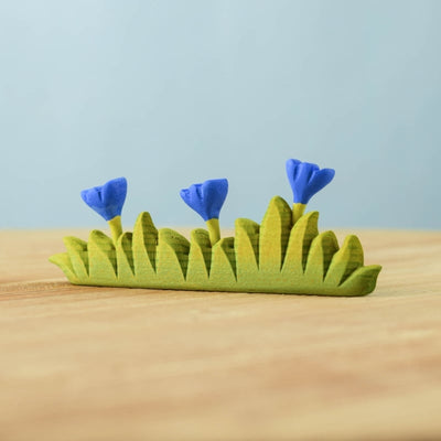 Grass with Blue Flowers, Large
