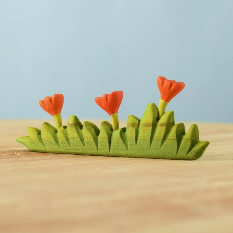 Grass with Orange Flowers, Large