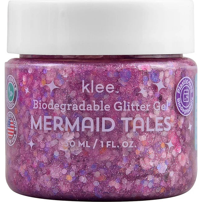 Mermaid Paradise Biodegradable Glitter 4-Pack – Flying Pig Toys