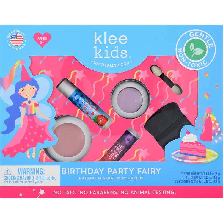 Birthday Party Natural Mineral Play Makeup Set