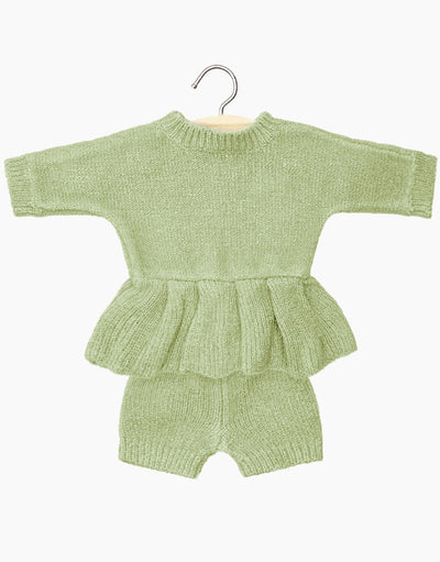 Babies – Félicie Set in Green Tea Knit