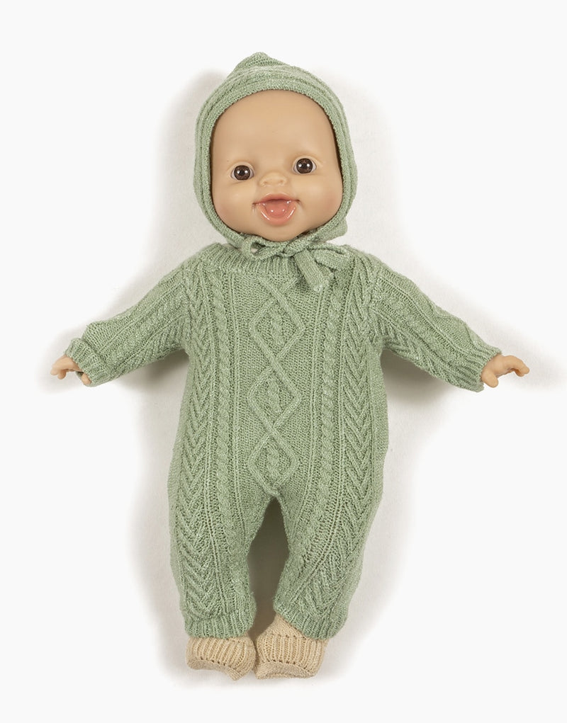 Babies – Simon Cream Knit Slippers
