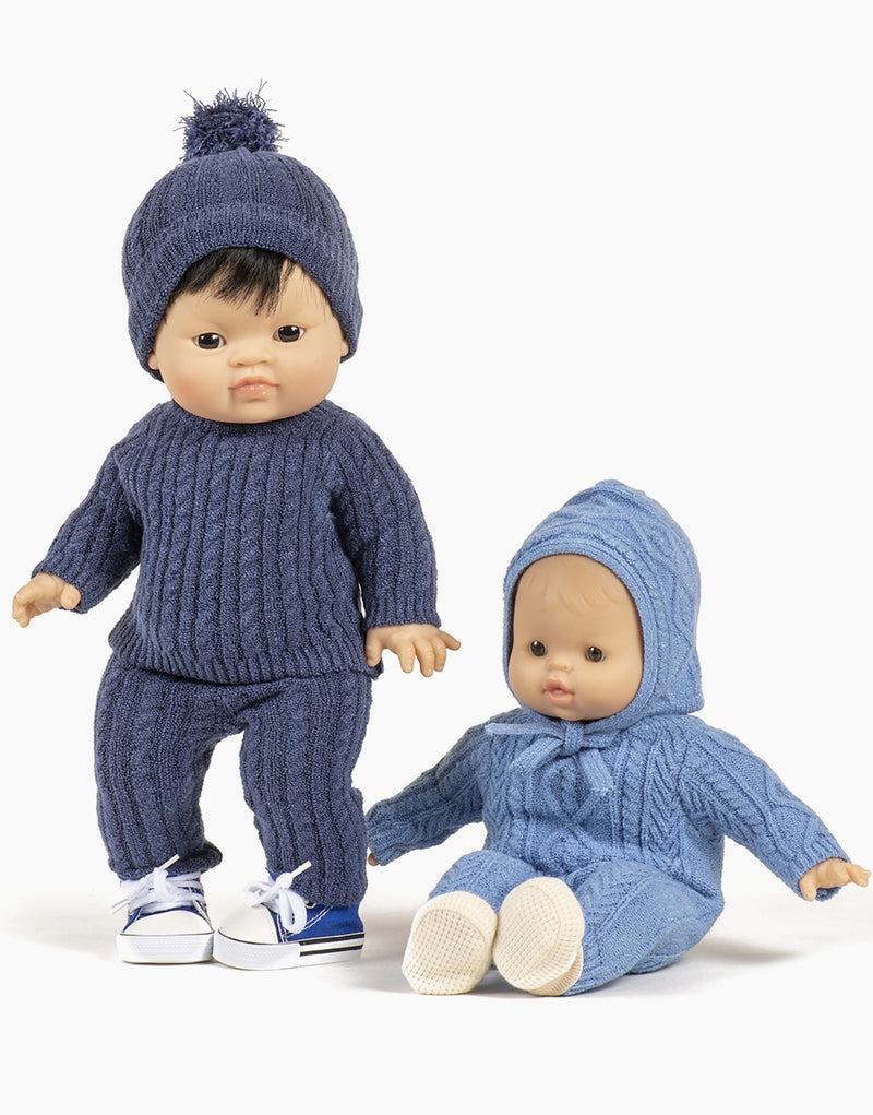 Babies – Sky Blue Lino Knit Set