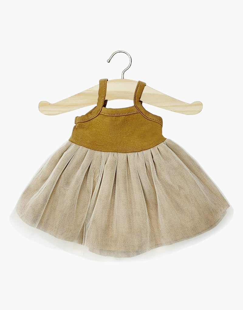 Rosella tutu in havana jersey and honey tulle