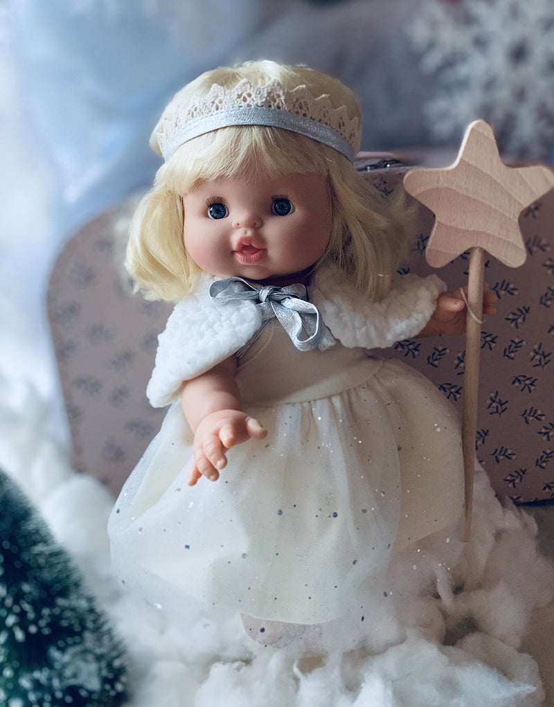 My old suitcase “Ice Fairy” with Angela Gordis Doll