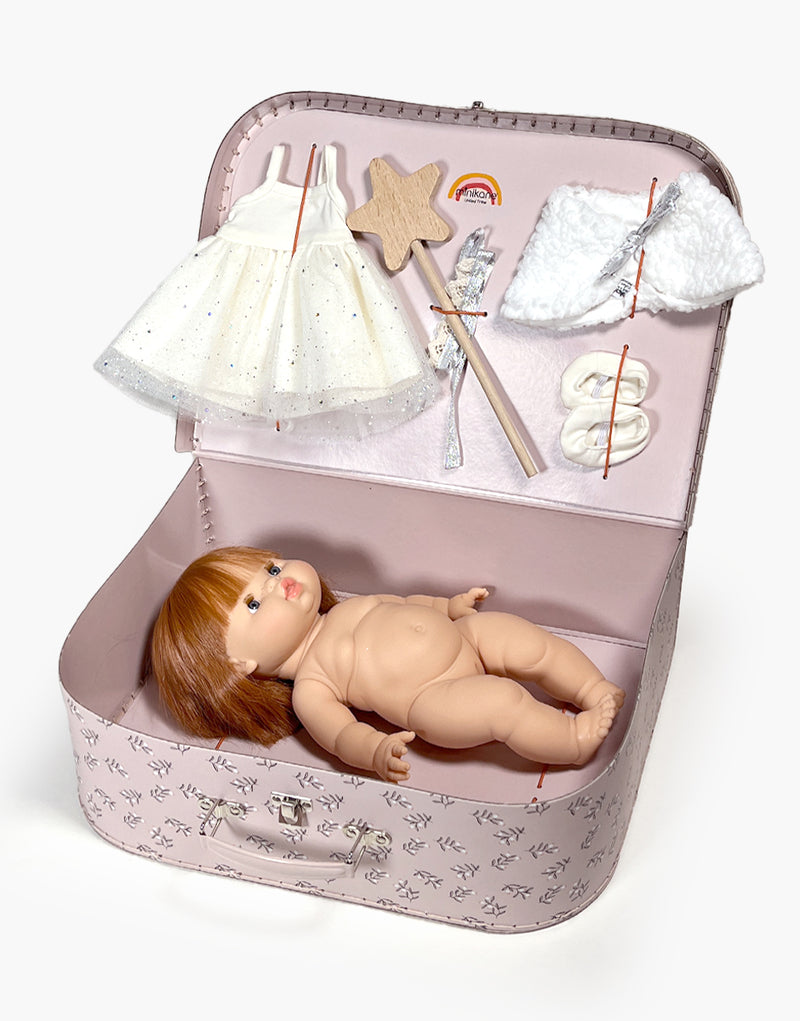 My old suitcase “Ice Fairy” with Angela Gordis Doll