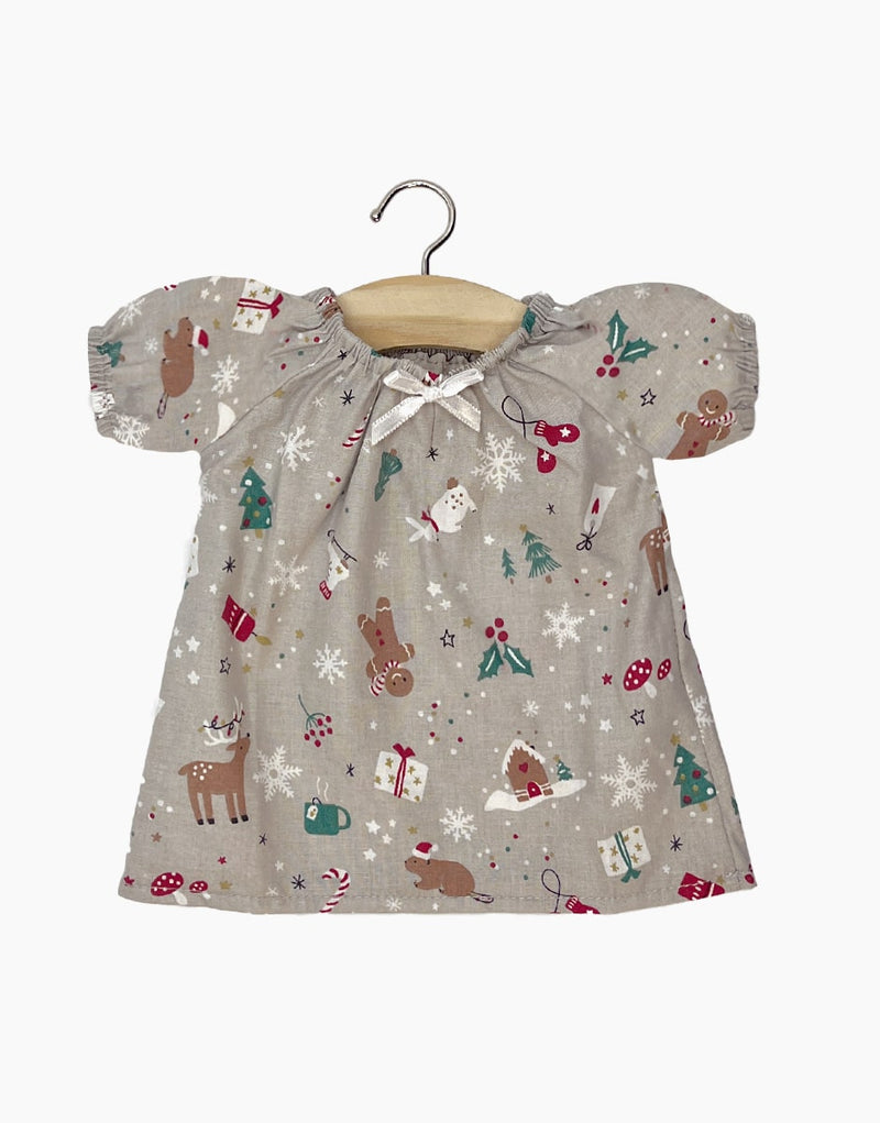 Sabrina cotton Christmas nightgown