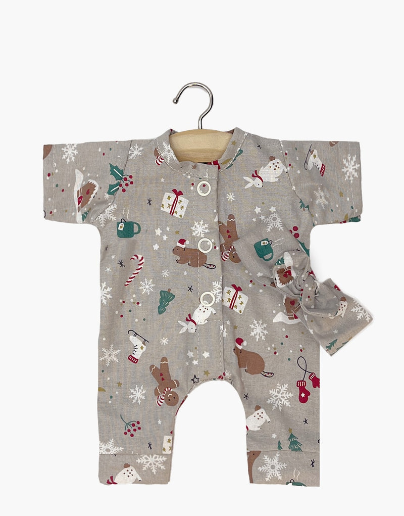 Babies – Lili jumpsuit and Christmas cotton headband