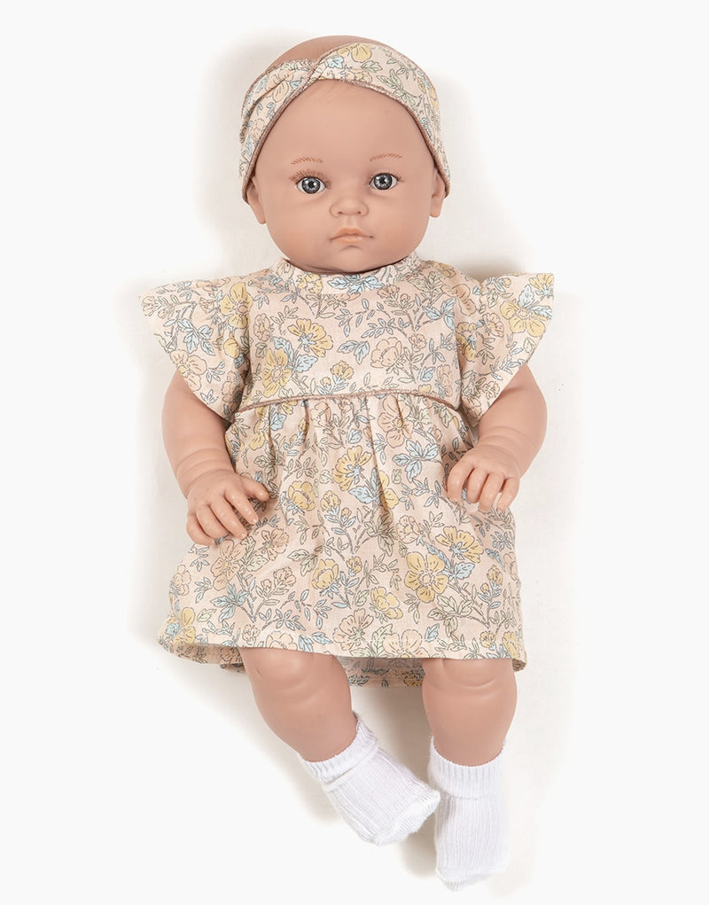 Bambinis – Daisy dress and its Célia cotton crossover headband