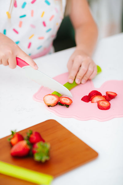Rainbows & Unicorns Cutting Board & Knife Set