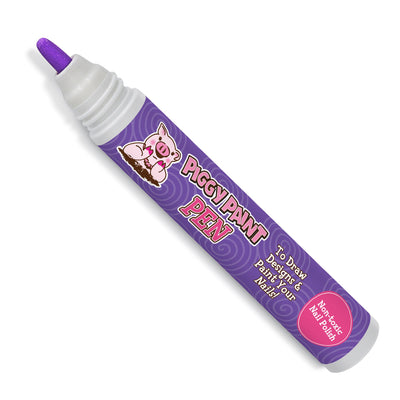 Piggy Paint Pen - Kids Non-toxic Nail Polish Pen - Variety of Colors