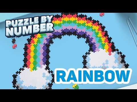 PUZZLE BY NUMBER®- 500 PC RAINBOW