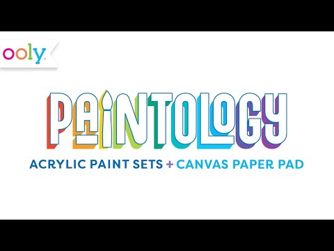 Paintology Acrylic Paints Set - Pastel Colors - Set of 12