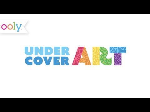 Undercover Art Hidden Pattern Coloring Activity Art Cards - Unicorn Friends