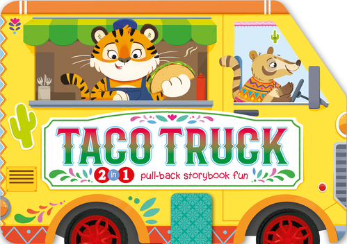 Taco Truck Pull Back Book