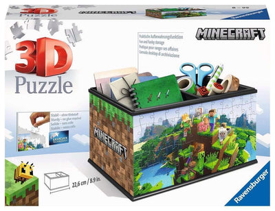 3D Puzzle Organizer - Minecraft Storage Box