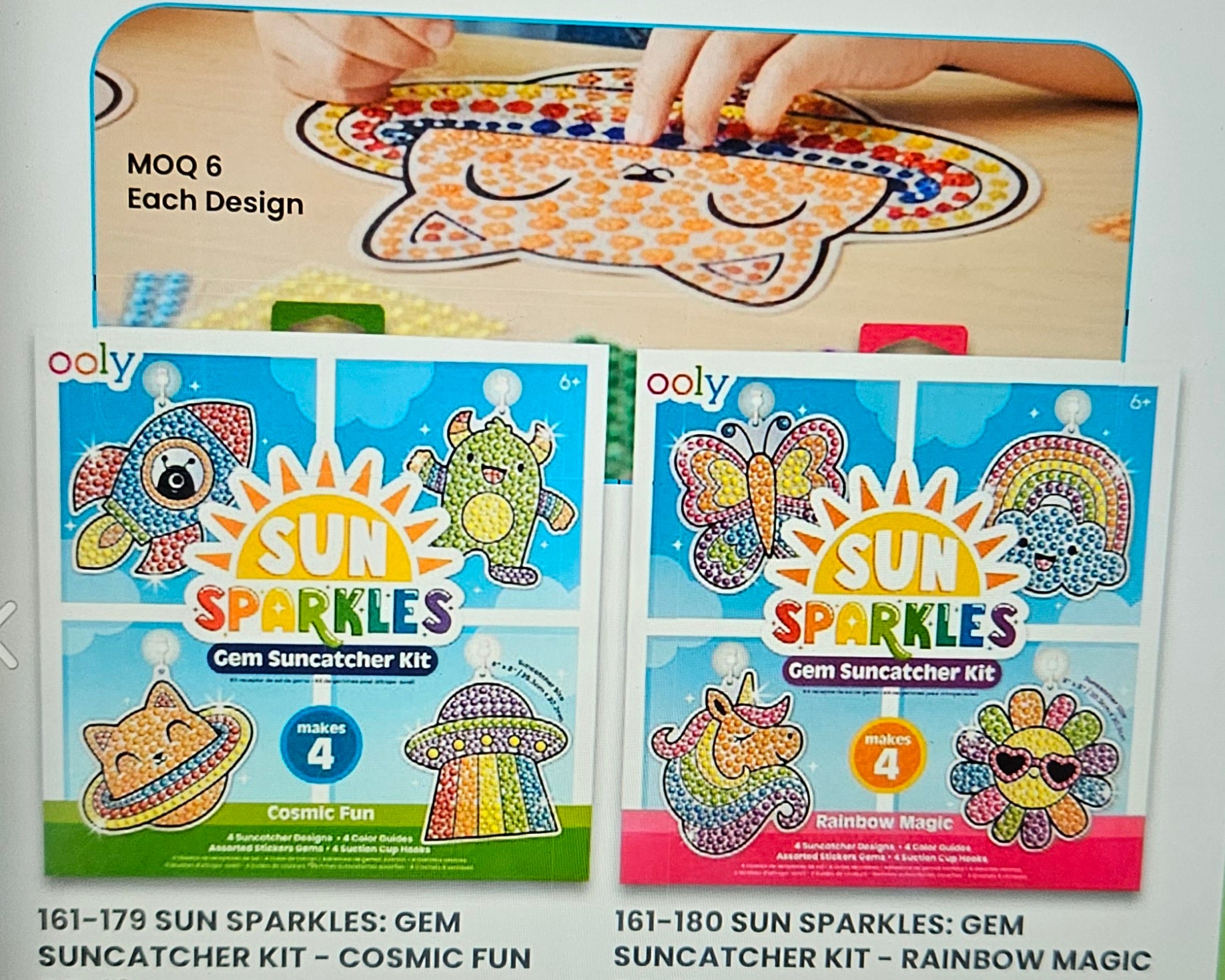 Sun Sparkles: Gem Suncatcher Kits – Flying Pig Toys
