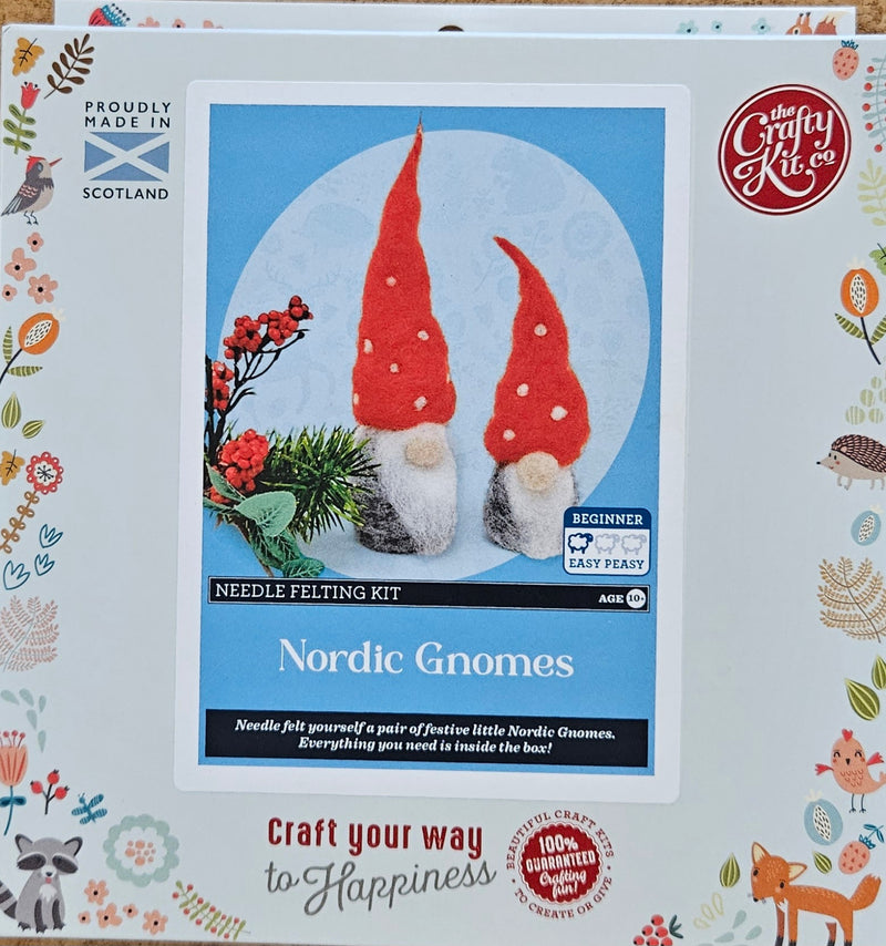 Nordic Gnomes Needle Felting Craft Kit