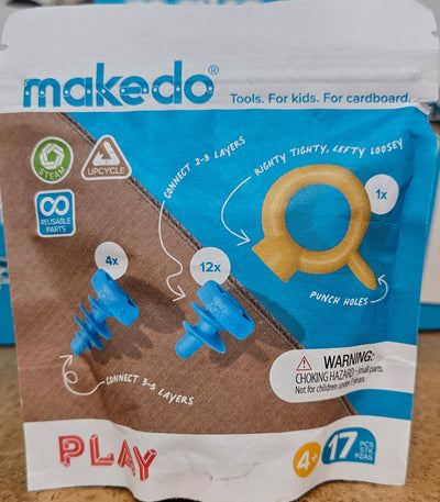 Play Kit Cardboard Construction Kit 17pcs