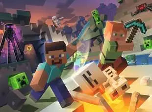 Monster Minecraft - 100 Pieces Puzzle