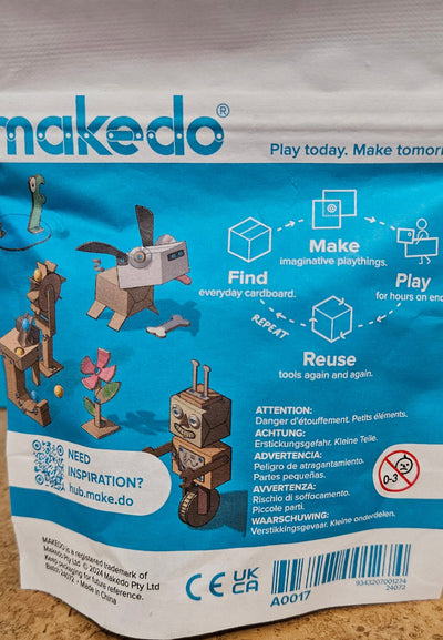 Play Kit Cardboard Construction Kit 17pcs