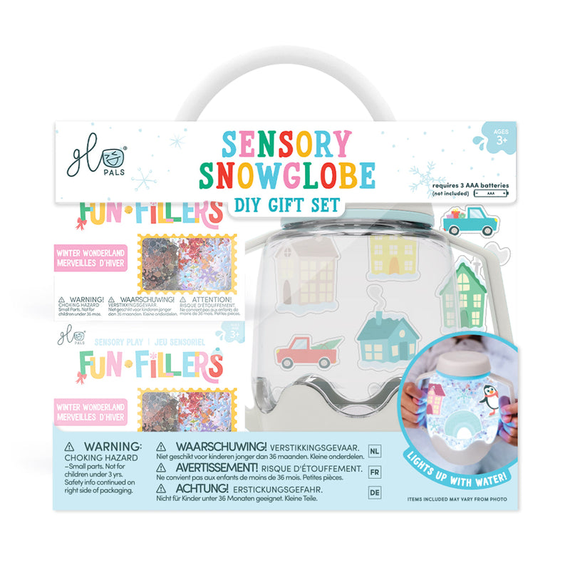 DIY Sensory Snowglobe Gift Set