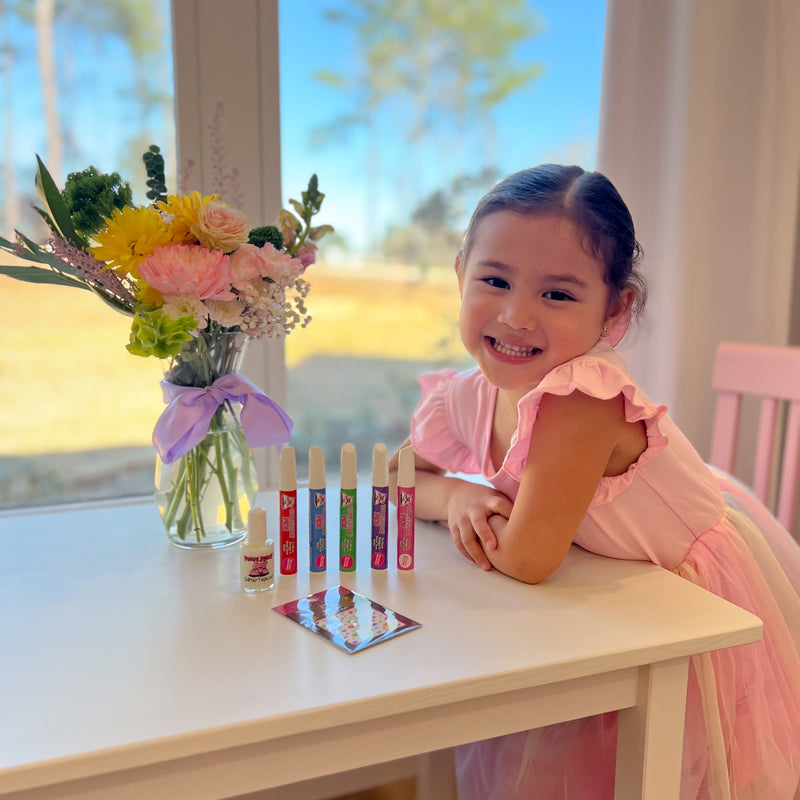 Piggy Paint Pen - Kids Non-toxic Nail Polish Pen - Variety of Colors