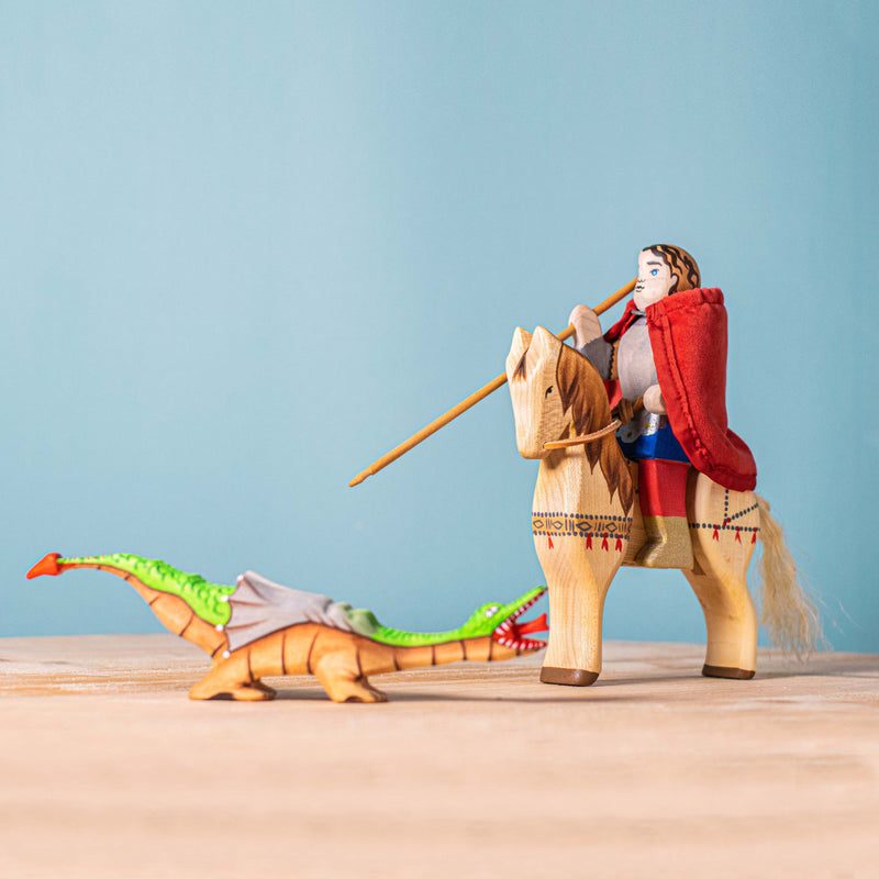 Saint George with Cape and Spear