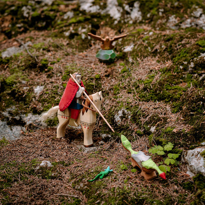 Saint George with Cape and Spear