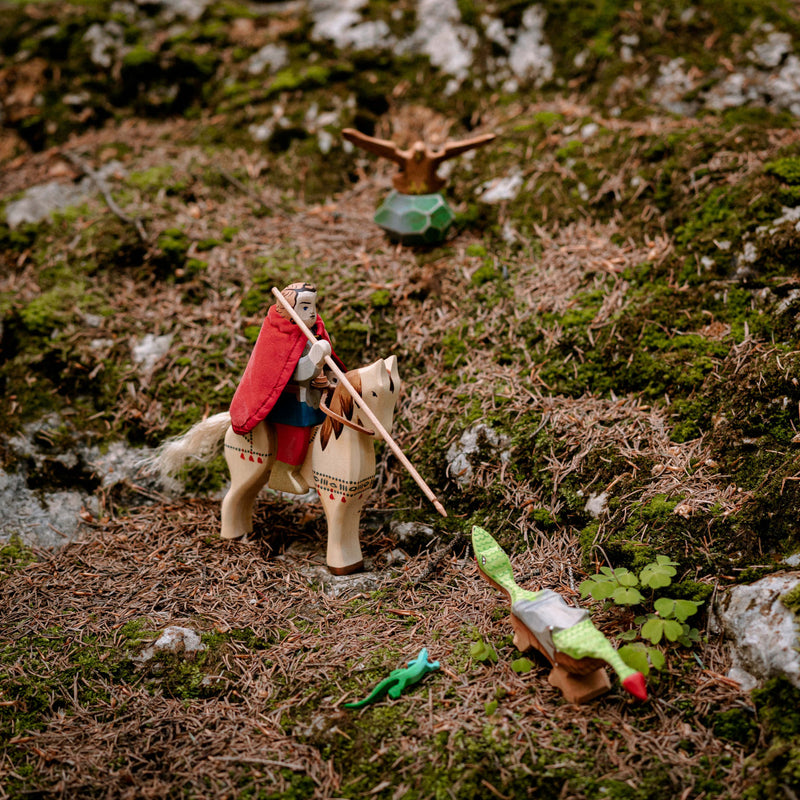 Saint George with Cape and Spear