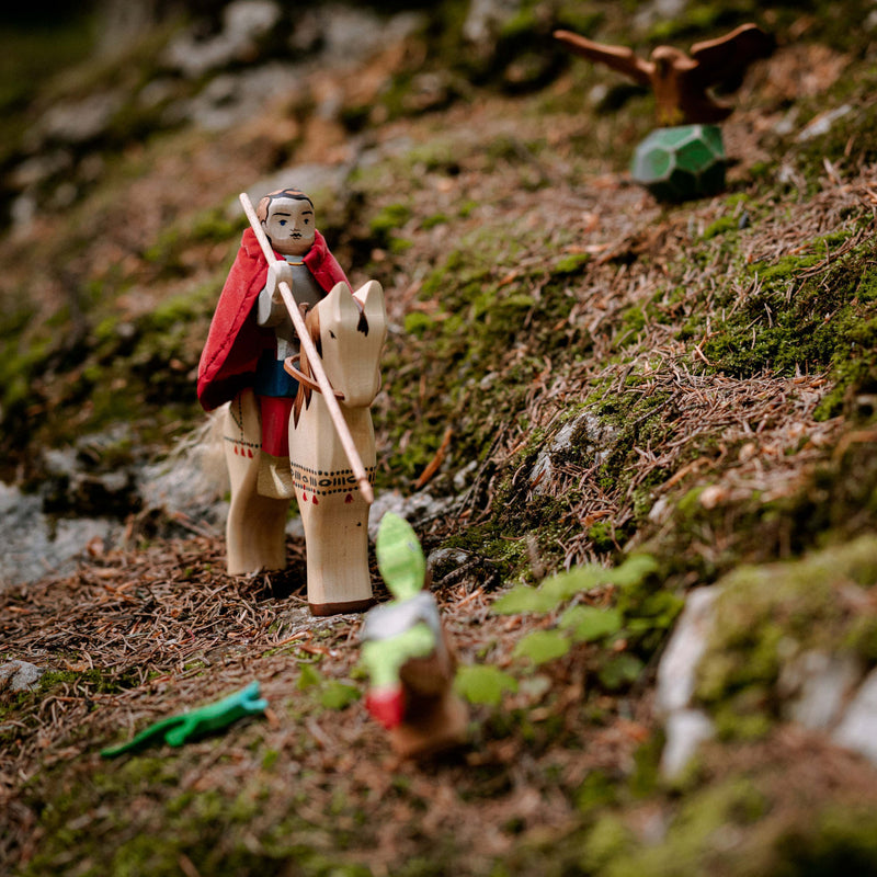 Saint George with Cape and Spear