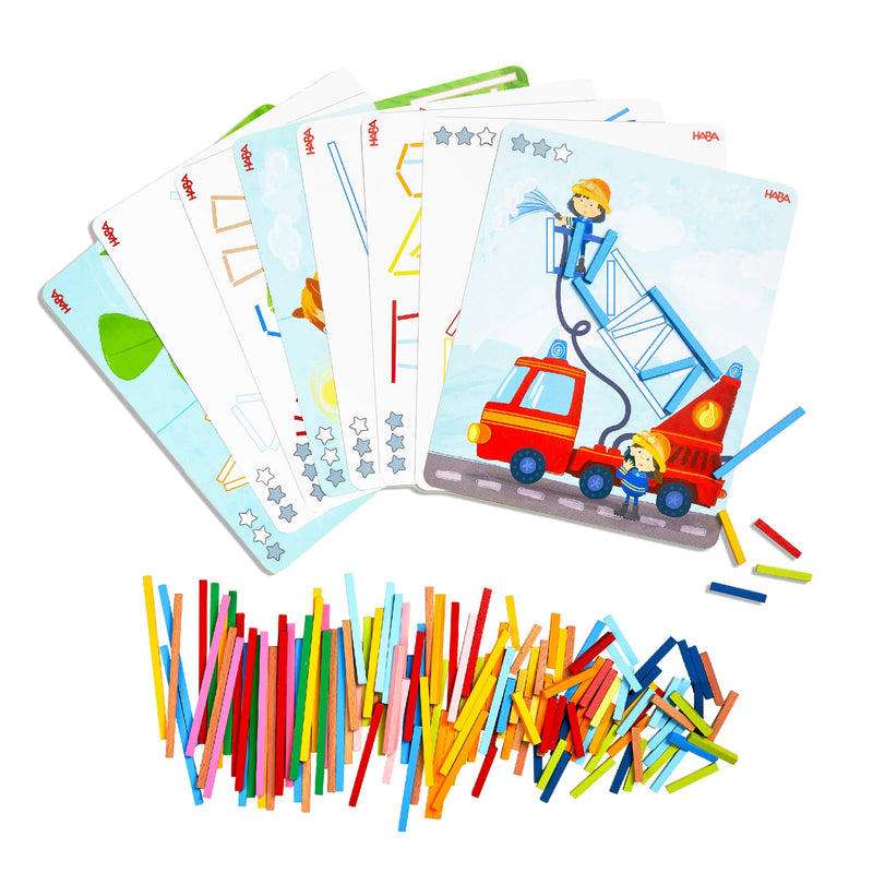Stabix Wooden Arranging & Matching Game