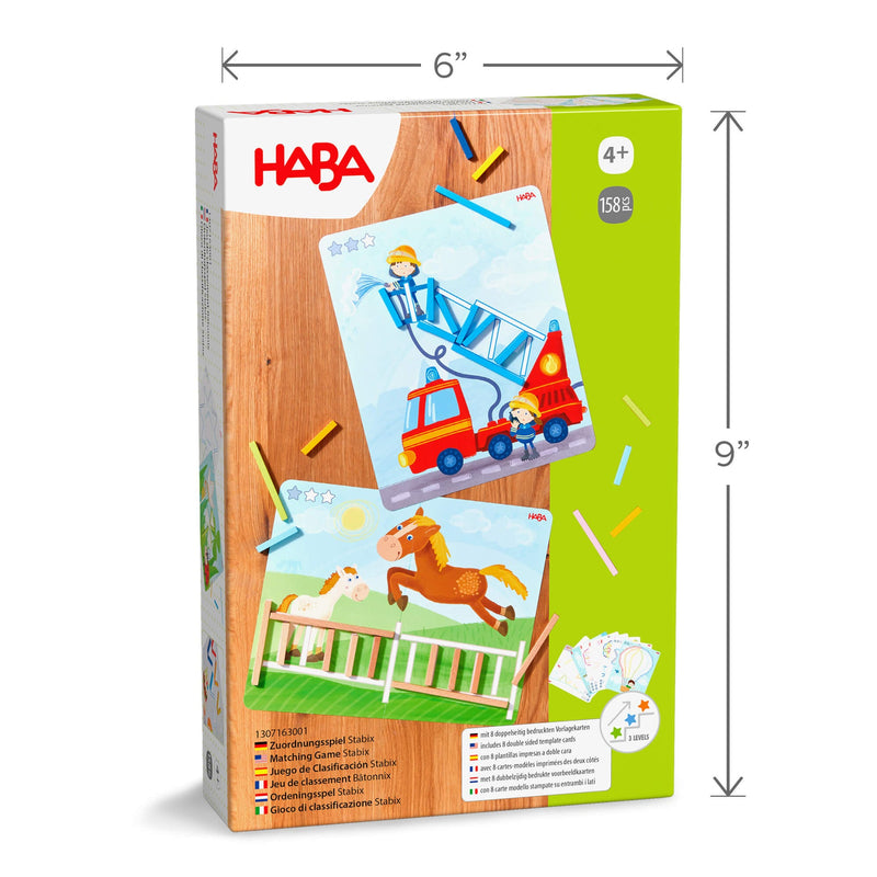 Stabix Wooden Arranging & Matching Game
