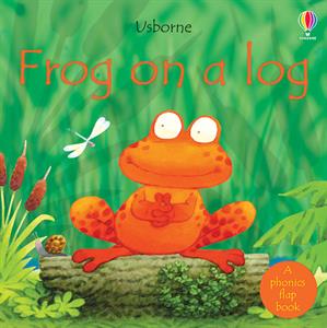 Frog on a Log Board Book