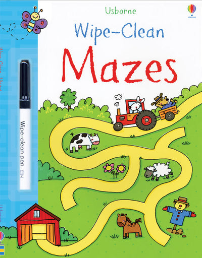 Wipe-Clean Mazes