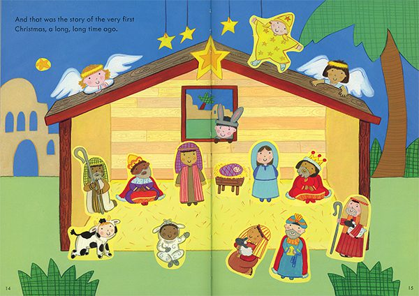 Little Stickers Nativity Play